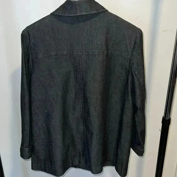 Sandro Sportswear Double Breasted Dark Denim A99 - Picture 2 of 4